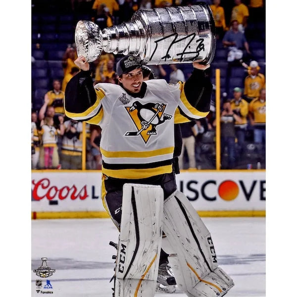 Marc-Andre Fleury Signed 8 x 10 Photograph | 2017 Stanley Cup Champions