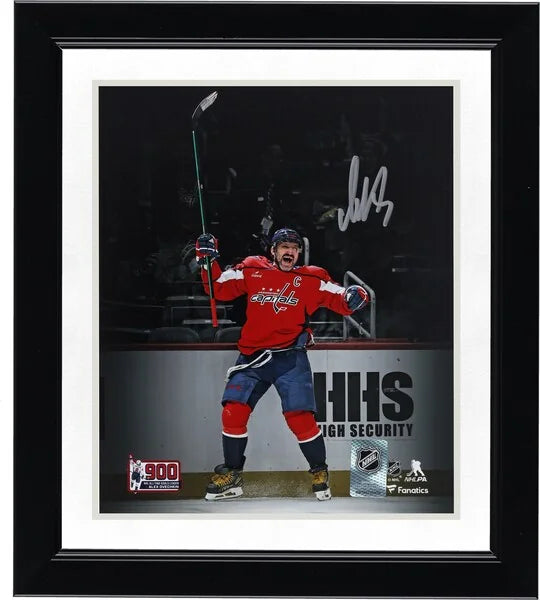 Alex Ovechkin Signed 8 x 10 Photo | 900th Goal Celebration