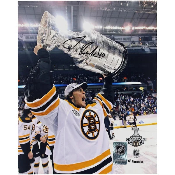 Tuukka Rask Signed 8 x 10 Photo | 2011 Stanley Cup Champions