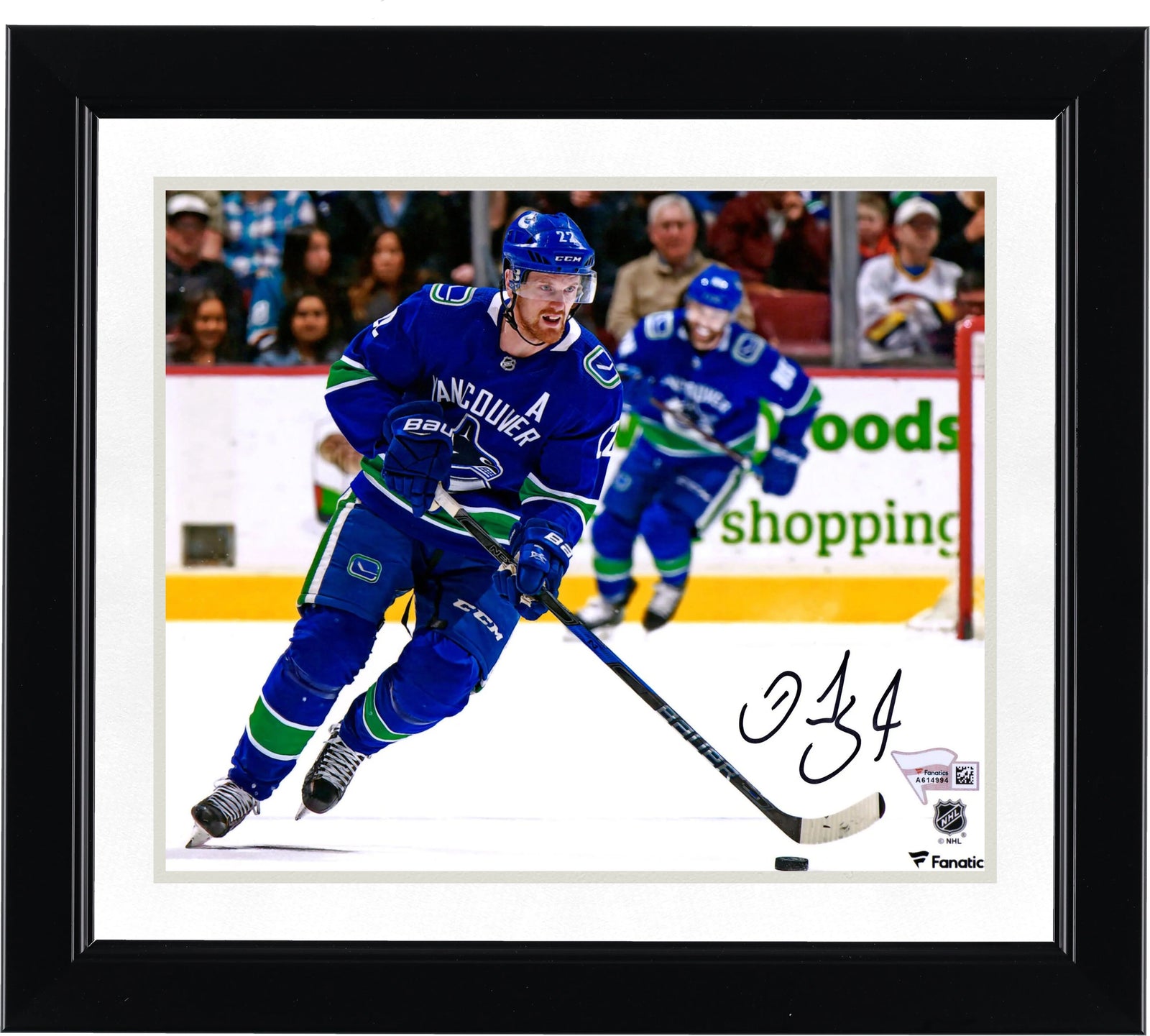 Daniel Sedin Signed 8 x 10 Photo | Vancouver Canucks