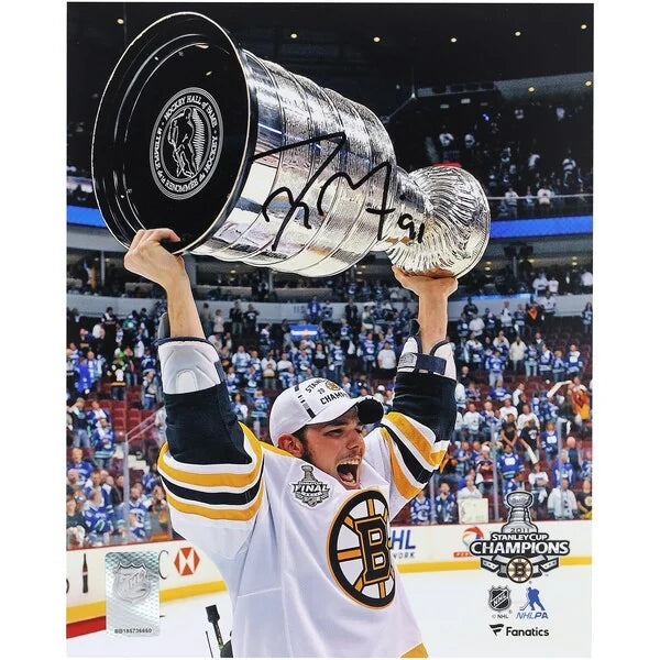 Tyler Seguin Signed 8 x 10 Photograph | 2011 Stanley Cup Champions