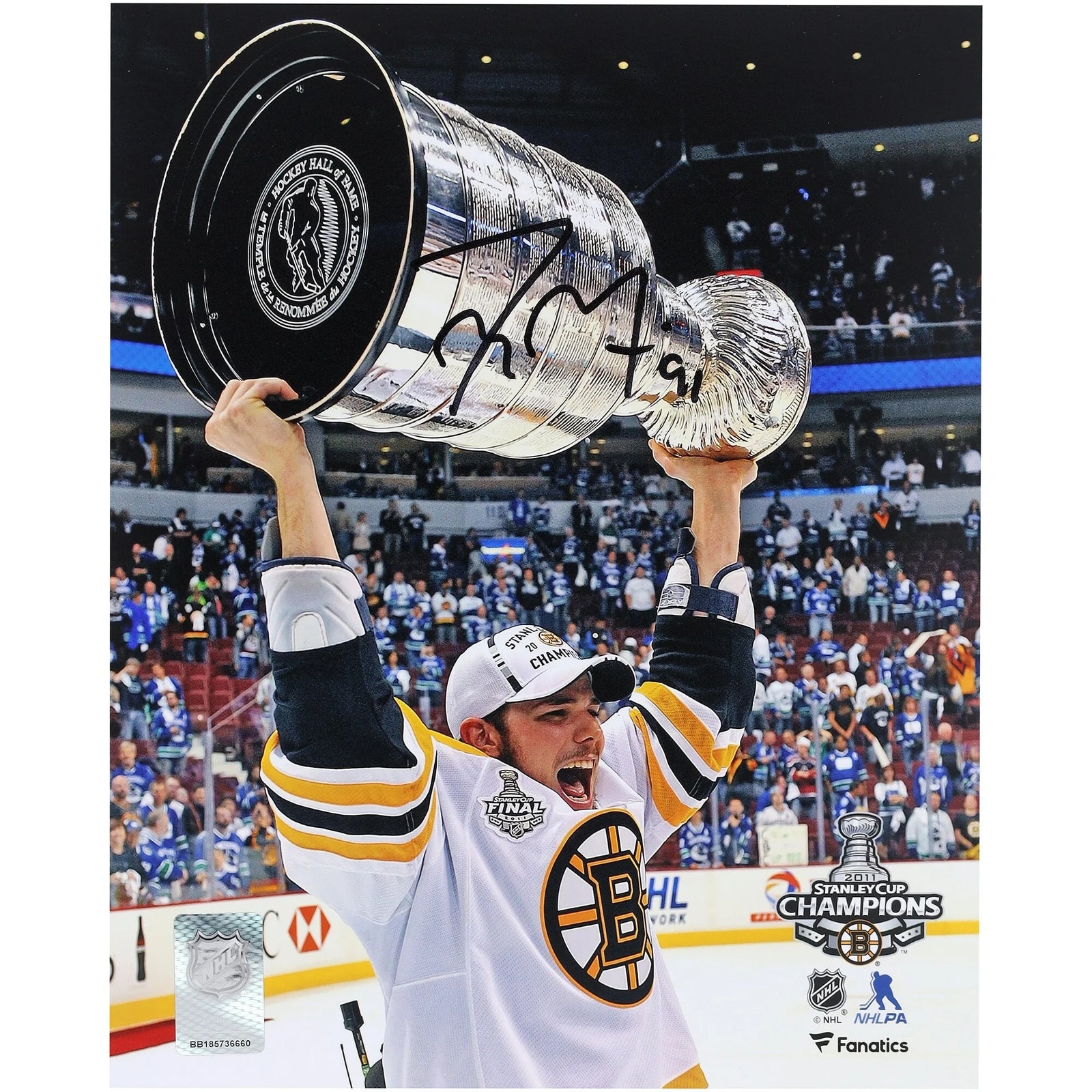 Tyler Seguin Signed 8 x 10 Photograph | 2011 Stanley Cup Champions
