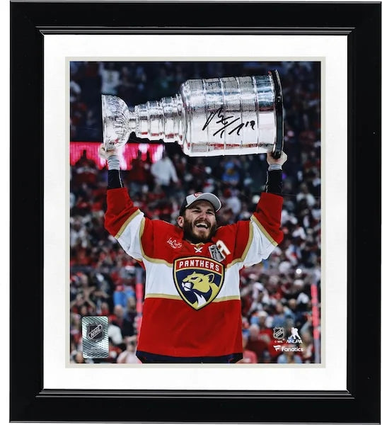Matthew Tkachuk Signed 2024 Stanley Cup Champions 8 x 10 Photo | Panthers