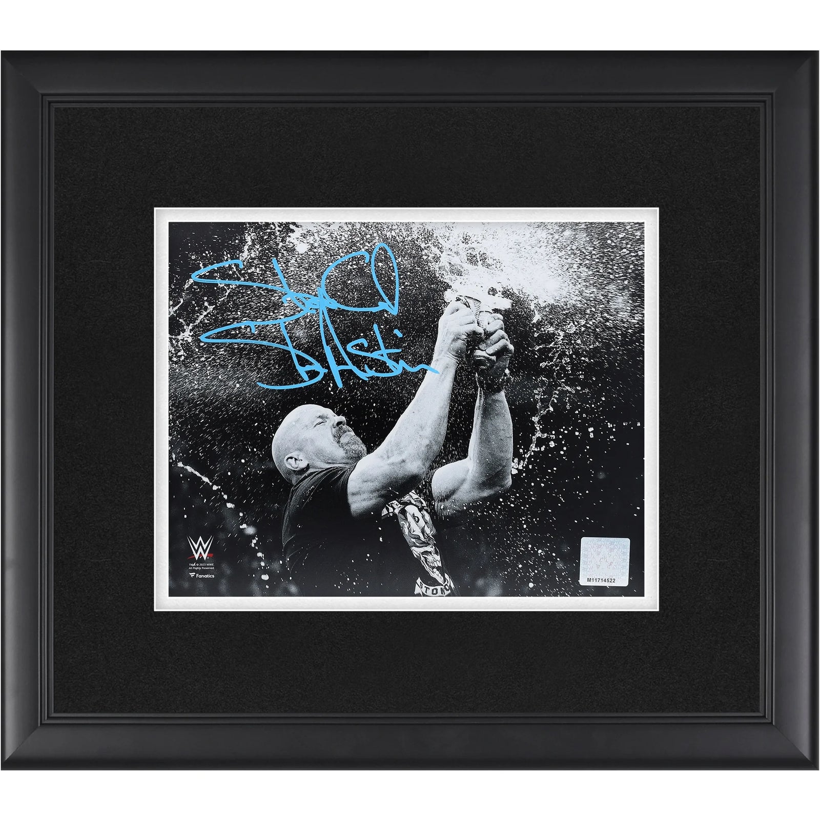 Stone Cold Steve Austin Signed 8 x 10 Beer Splash Photograph | Framed