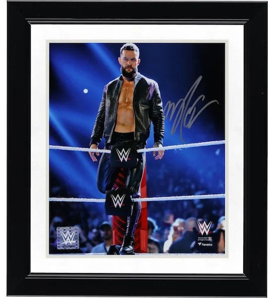 Finn Balor Signed 8 x 10 WWE Photograph | Turnbuckle Pose