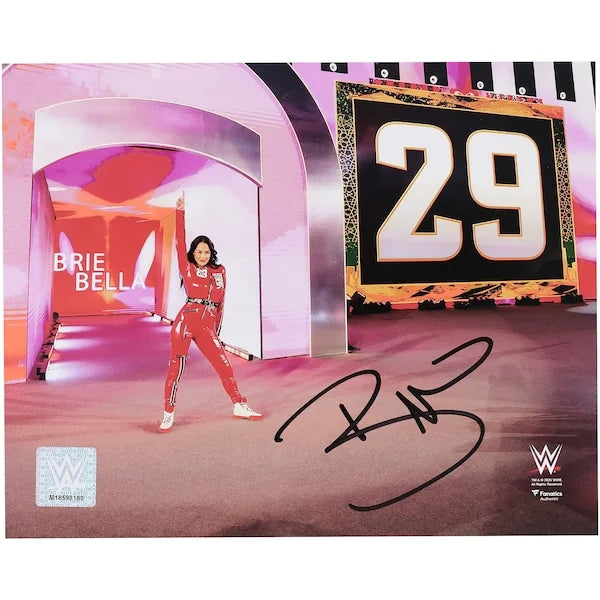 Brie Bella Signed 8 x 10 Photograph | 2026 Royal Rumble Return