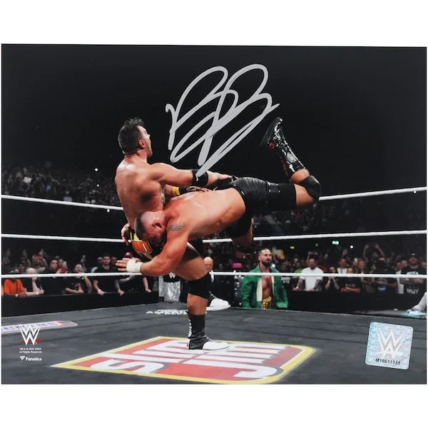 Bron Breakker Signed 8 x 10 Photo | Spear on LA Knight