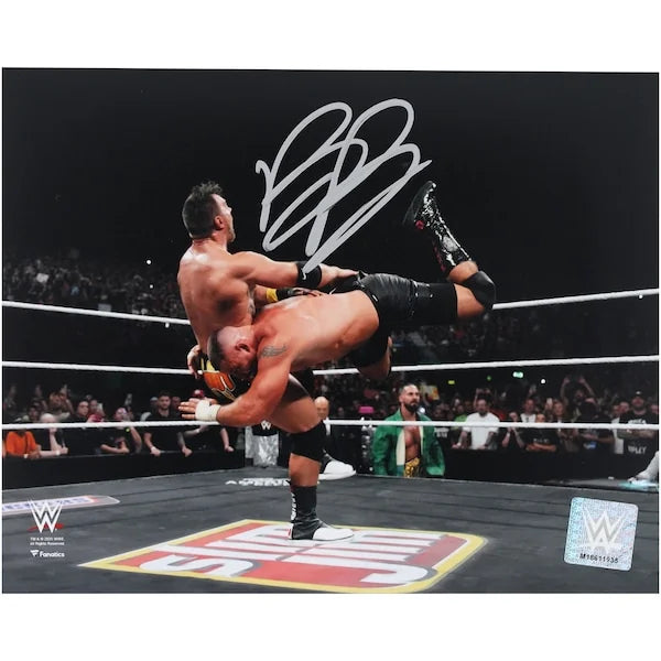 Bron Breakker Signed 8 x 10 Photo | Spear on LA Knight