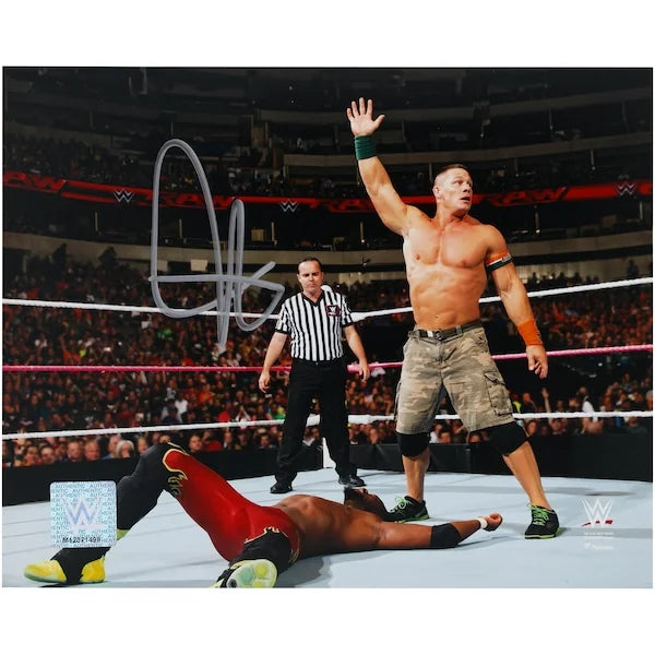 John Cena Signed 8 x 10 Photograph | Five Knuckle Shuffle