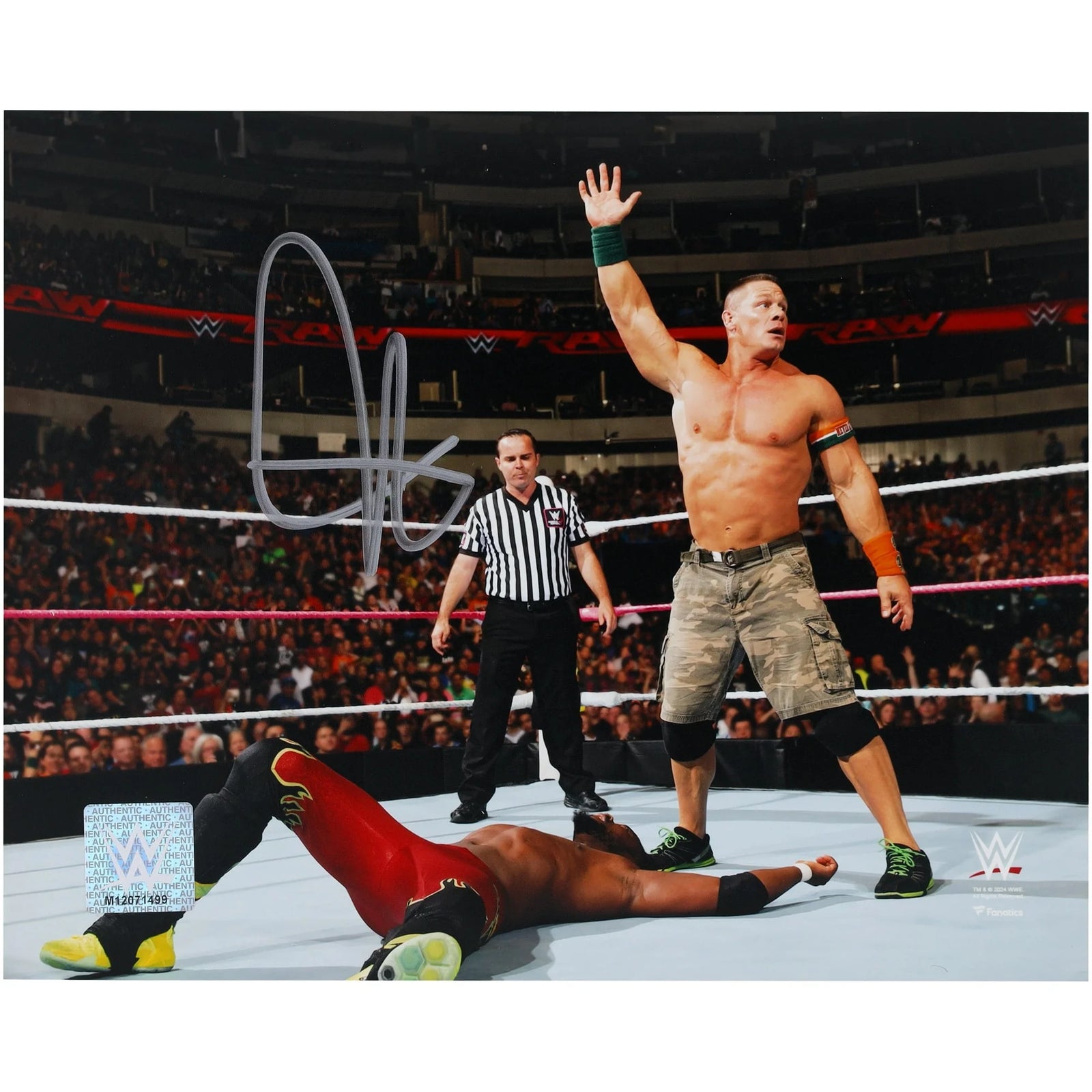 John Cena Signed 8 x 10 Photograph | Five Knuckle Shuffle