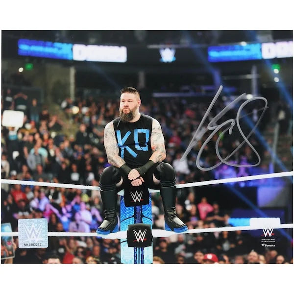 Kevin Owens Signed 8 x 10 Photograph | Turnbuckle Pose