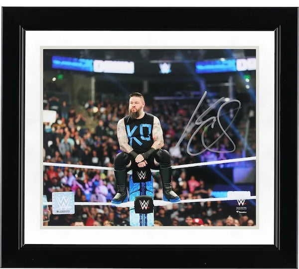 Kevin Owens Signed 8 x 10 Photograph | Turnbuckle Pose