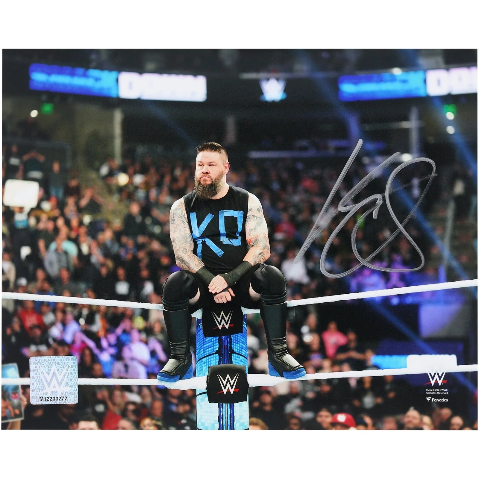Kevin Owens Signed 8 x 10 Photograph | Turnbuckle Pose