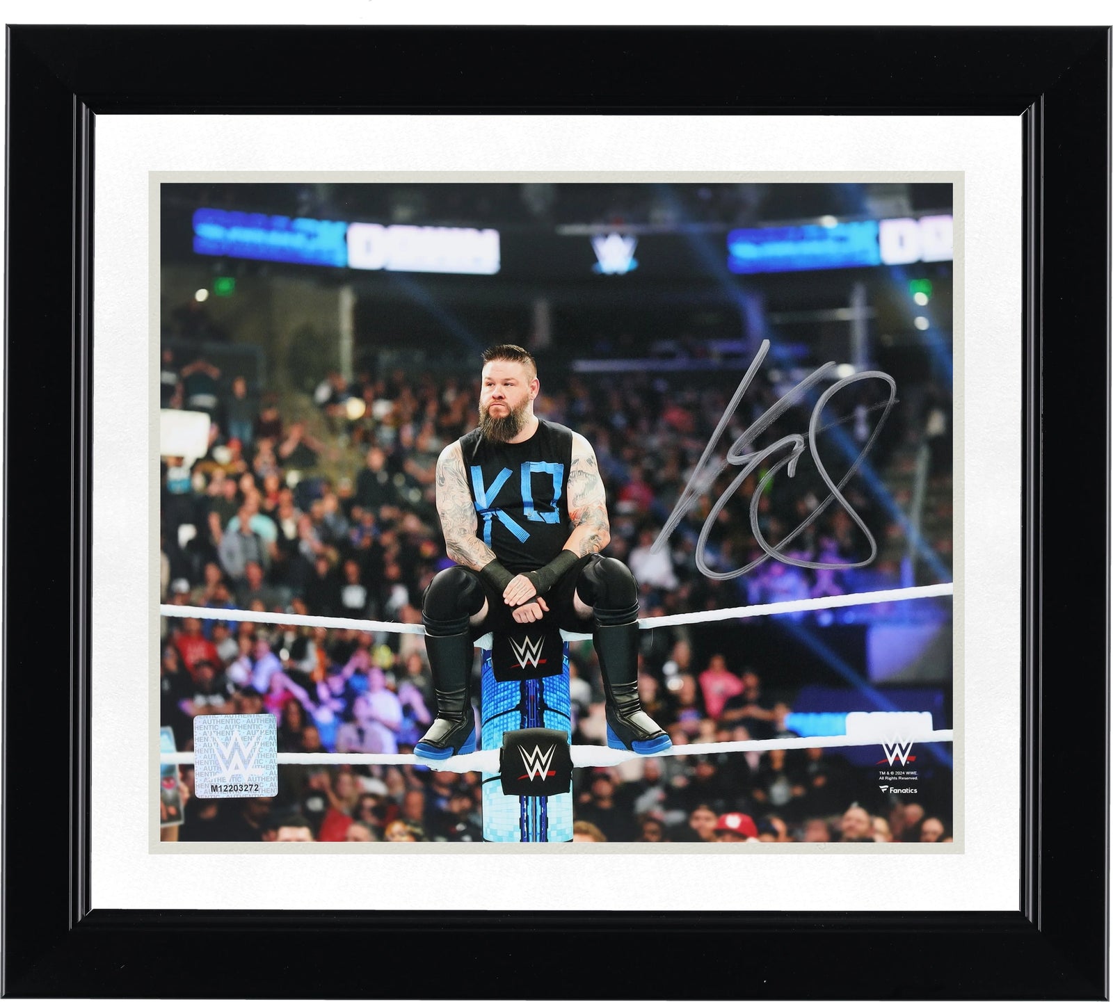 Kevin Owens Signed 8 x 10 Photograph | Turnbuckle Pose
