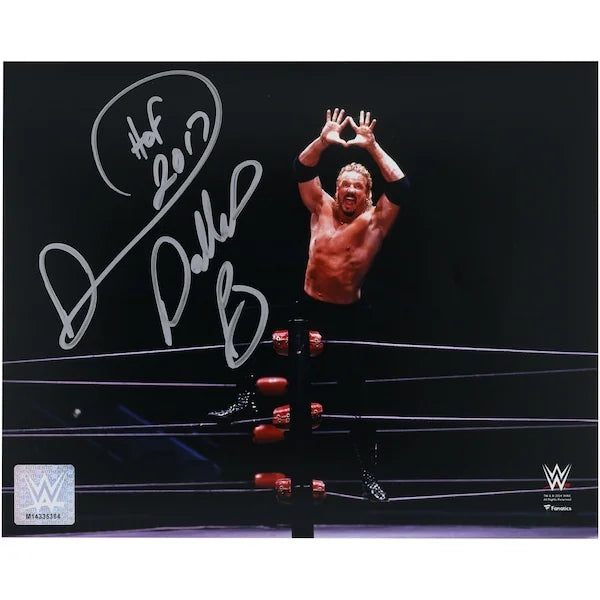 Diamond Dallas Page Signed 8 x 10 Diamond Cutter Photo | HOF 2017 Inscription
