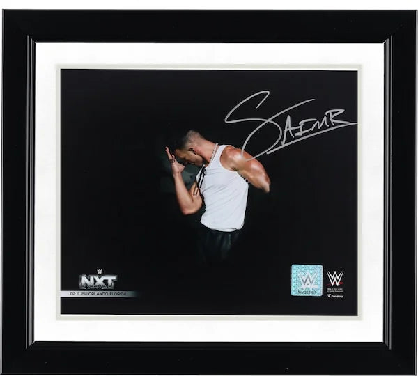 Ricky Saints Signed 8 x 10 NXT Debut Photograph | Authenticated