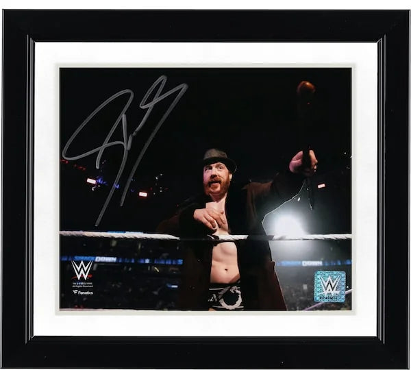 Sheamus Signed 8 x 10 Photograph | Leaning On Ropes
