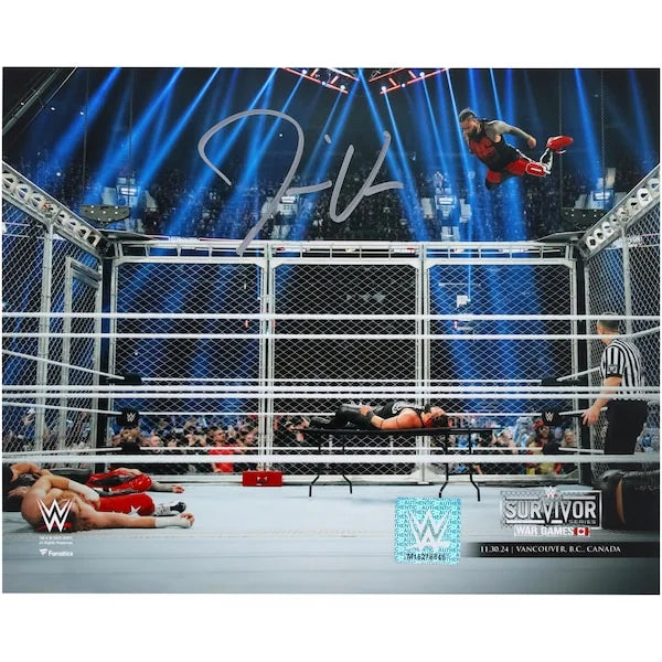 Jimmy Uso Signed 8 x 10 Photo | 2024 Survivor Series
