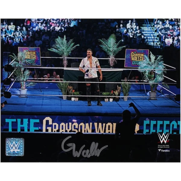 Grayson Waller Signed 8 x 10 Photo | The Grayson Waller Effect