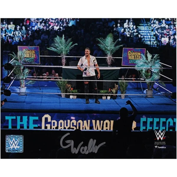 Grayson Waller Signed 8 x 10 Photo | The Grayson Waller Effect