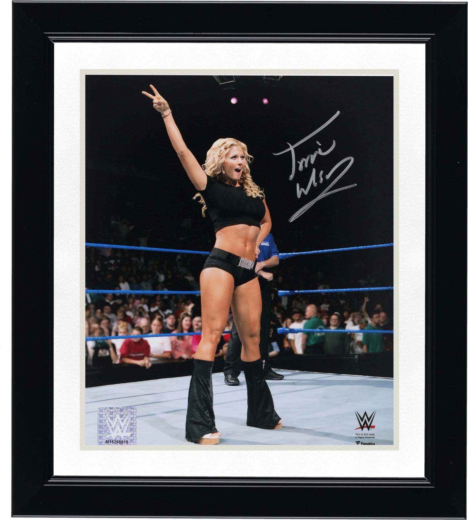 Torrie Wilson Signed WWE 8 x 10 In-Ring Pose Photograph | Authenticated