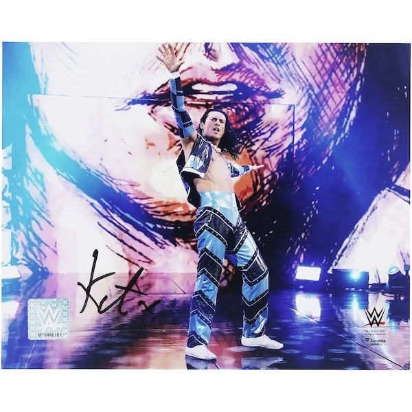 Kit Wilson Signed WWE 8 x 10 Entrance Photograph