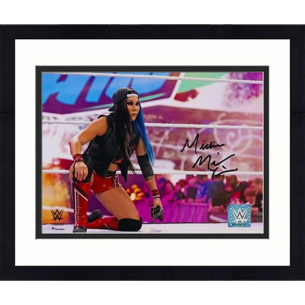 Mia Yim Signed WWE 8 x 10 In Ring Photograph | Authenticated