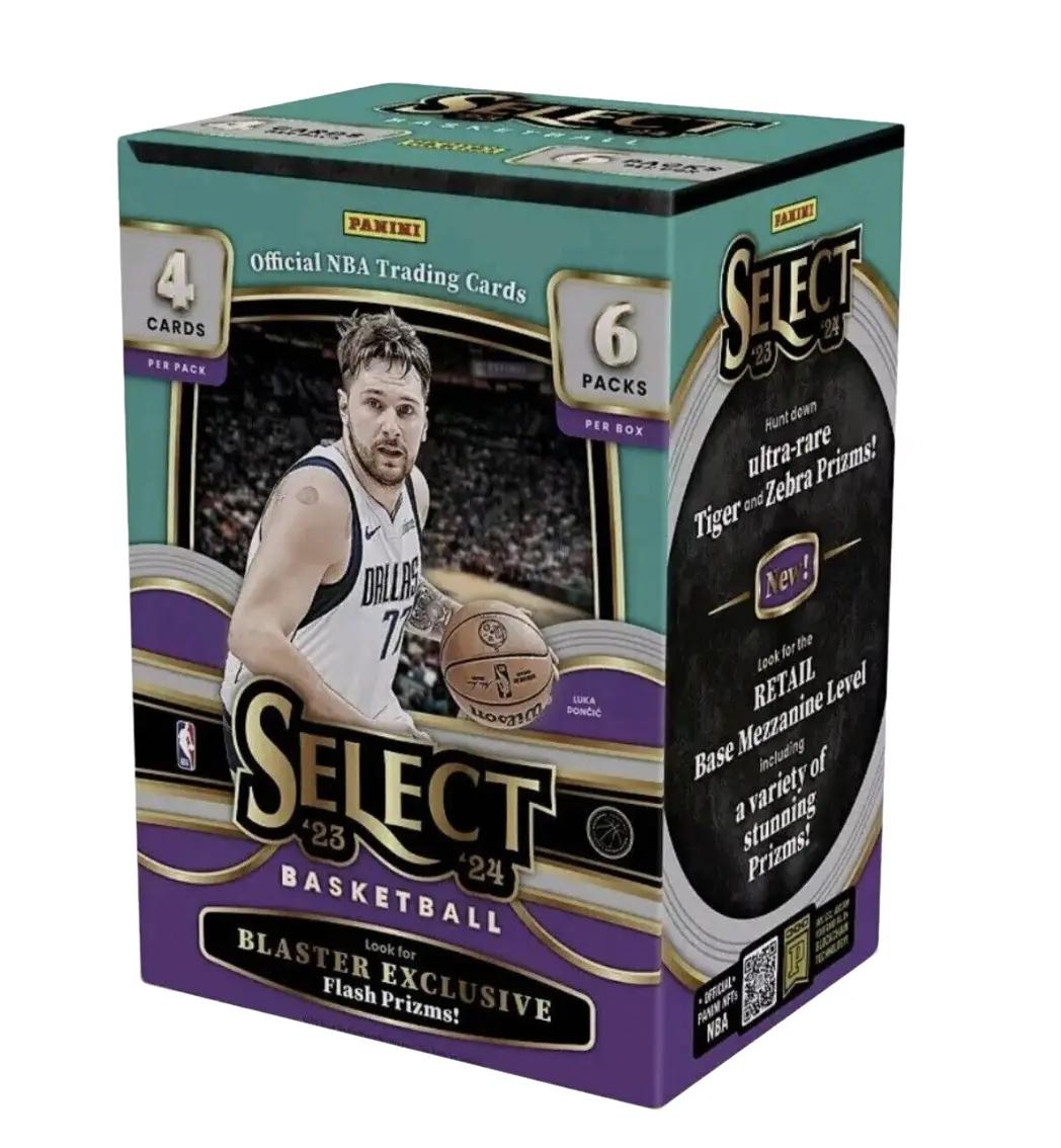 2023 24 Panini Select Basketball Blaster Trading Cards