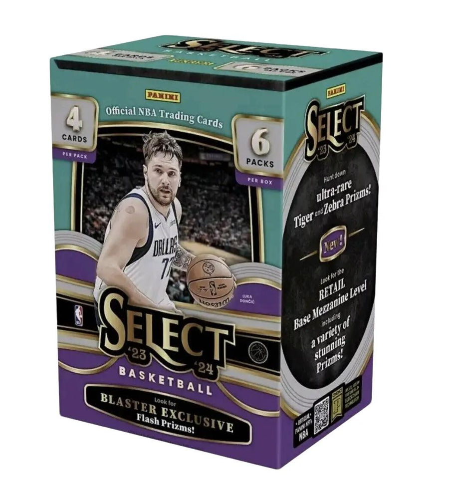 2023 24 Panini Select Basketball Blaster Trading Cards