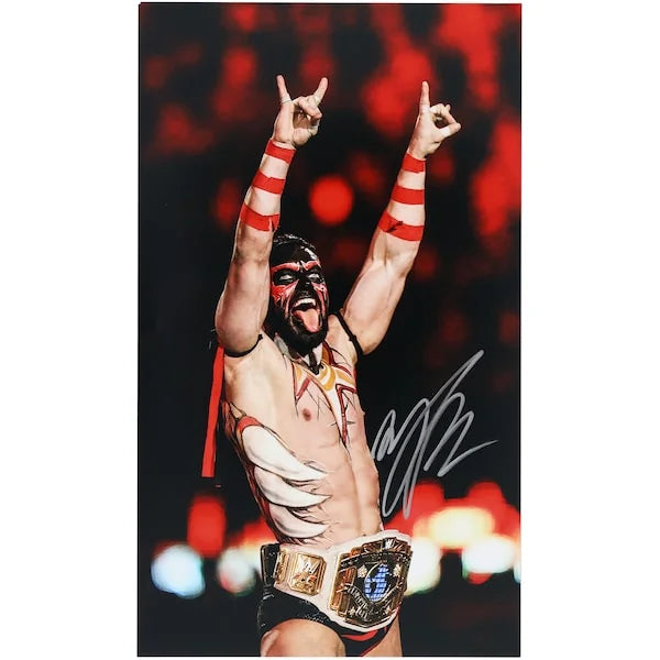 Finn Balor Signed WrestleMania 35 Celebration Photograph | 9 x 14