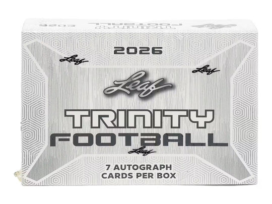 2026 Leaf Trinity Football Hobby Trading Cards