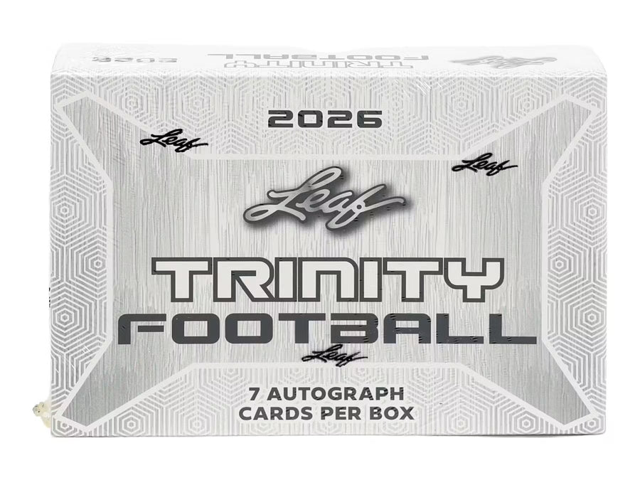 2026 Leaf Trinity Football Hobby Trading Cards