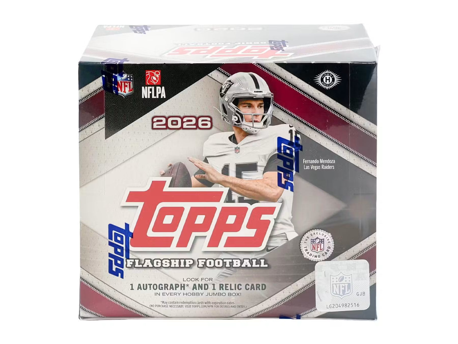 2026 Topps Football Jumbo Trading Cards LV