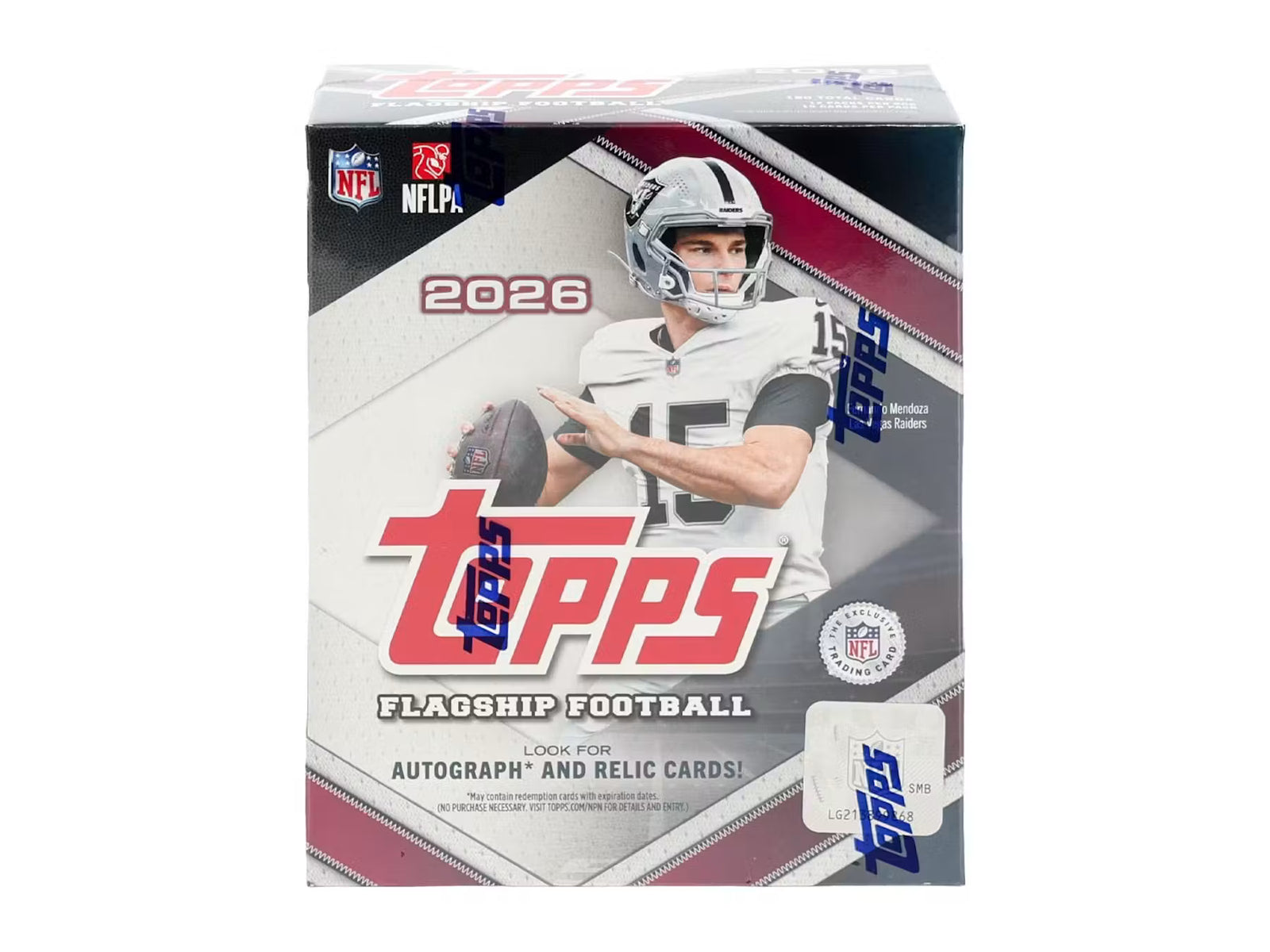 2026 Topps Football Mega Trading Cards LV