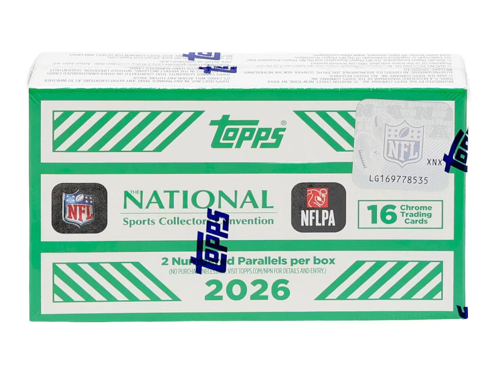 2026 Topps NFL National Convention Exclusive Box Trading Cards
