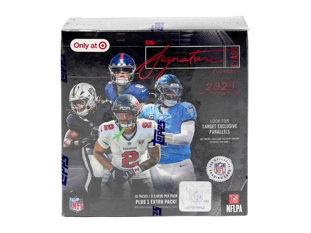 2025 Topps Signature Class Football Mega Trading Cards LV