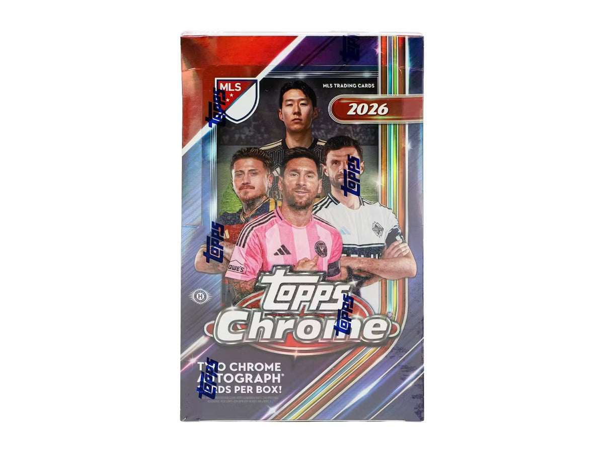 2026 Topps Chrome MLS Major League Soccer Hobby Trading Cards LV
