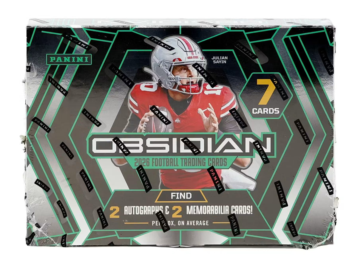 2026 Panini Obsidian Football Hobby Trading Cards