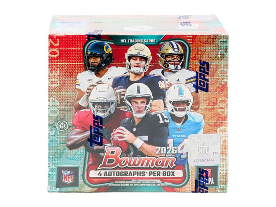 2026 Topps Bowman Football Jumbo Trading Cards
