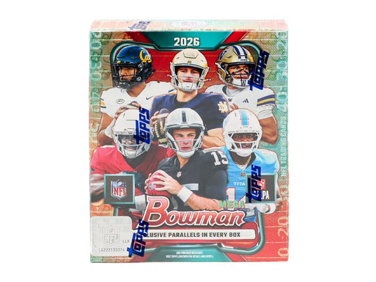 2026 Topps Bowman Football Mega Trading Cards