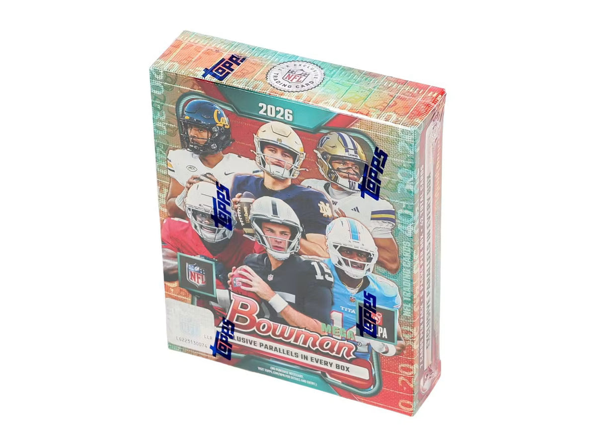 2026 Topps Bowman Football Mega Trading Cards