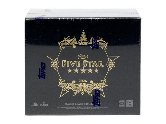 2026 Topps Five Star Baseball Hobby Trading Cards
