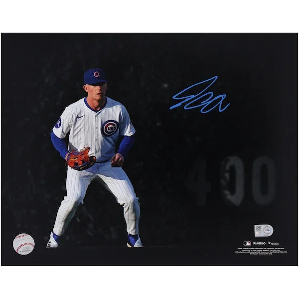 Pete Crow-Armstrong Signed 11 x 14 Spotlight Photo | Chicago Cubs