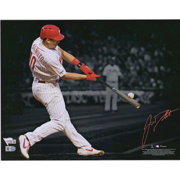 J.T. Realmuto Philadelphia Phillies Autographed 11" x 14" Spotlight Photograph - FA