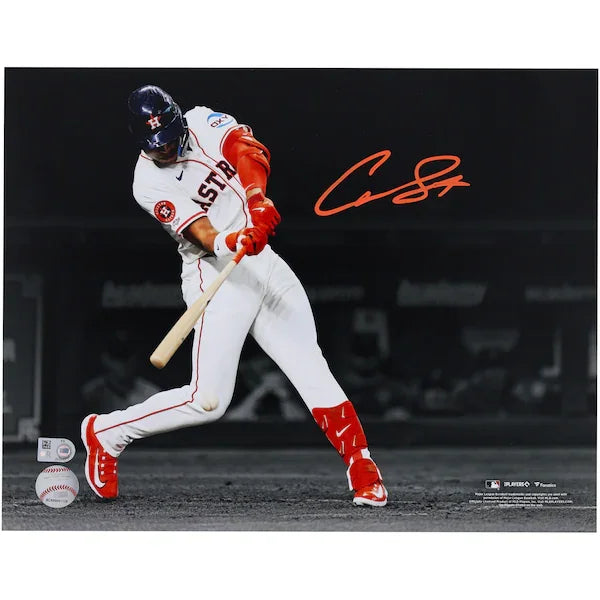 Cam Smith Houston Astros Autographed Fanatics Authentic 11" x 14" MLB Debut Spotlight Photograph