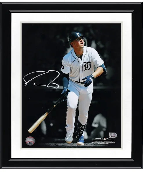 Spencer Torkelson Signed 11 x 14 Bat Drop Photo | Detroit Tigers