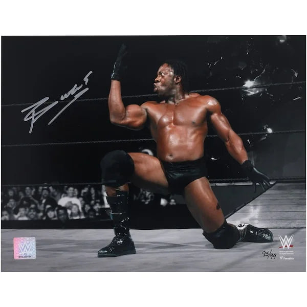 Booker T Signed 11 x 14 Spinaroonie Spotlight Photo | Limited Edition of 99