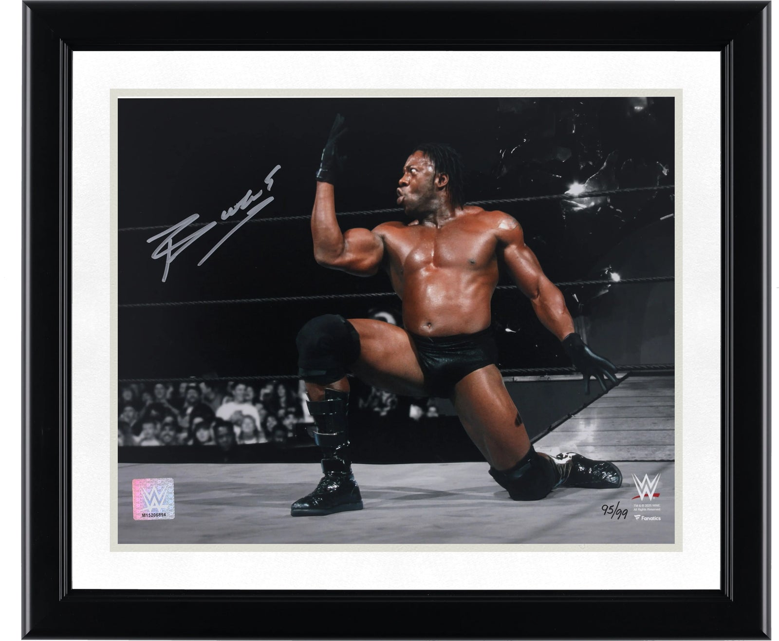 Booker T Signed 11 x 14 Spinaroonie Spotlight Photo | Limited Edition of 99