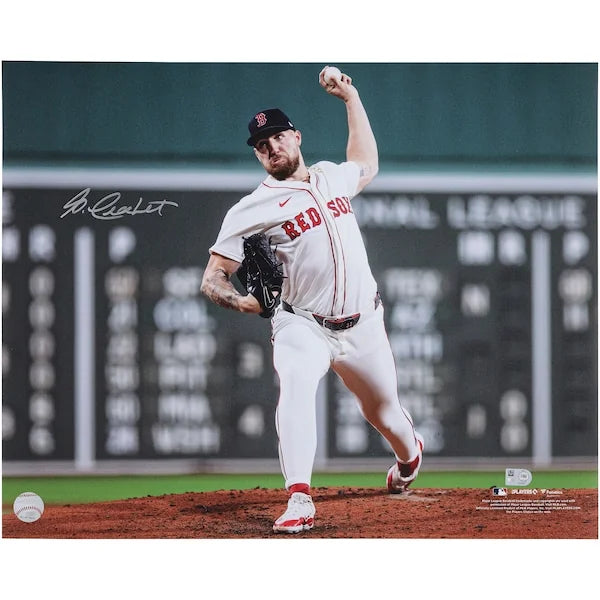 Garrett Crochet Signed 16 x 20 Photo | Boston Red Sox