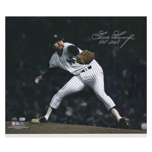 Goose Gossage Signed 16 x 20 Photograph | Yankees HOF 2008 Inscription